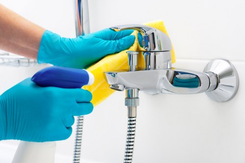 Routine commercial carpet maintenance for a Uxbridge workplace