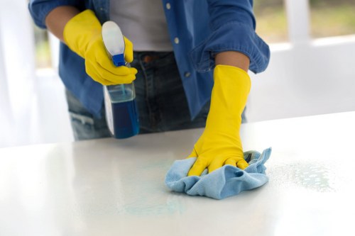 Clean and refreshed carpet surface after expert Uxbridge cleaning