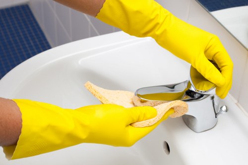 Specialist care for different sofa materials during cleaning in Uxbridge